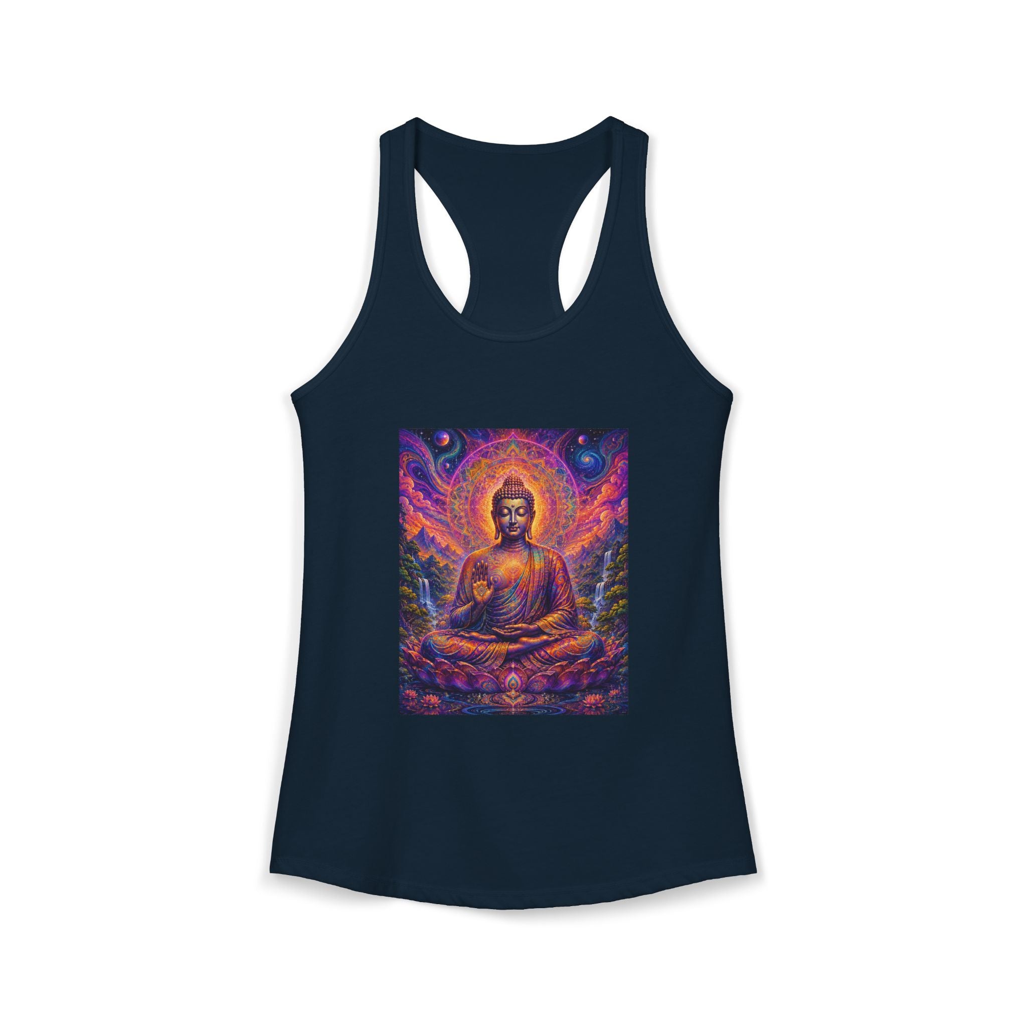 Cosmic Buddha Women's Racerback Tank