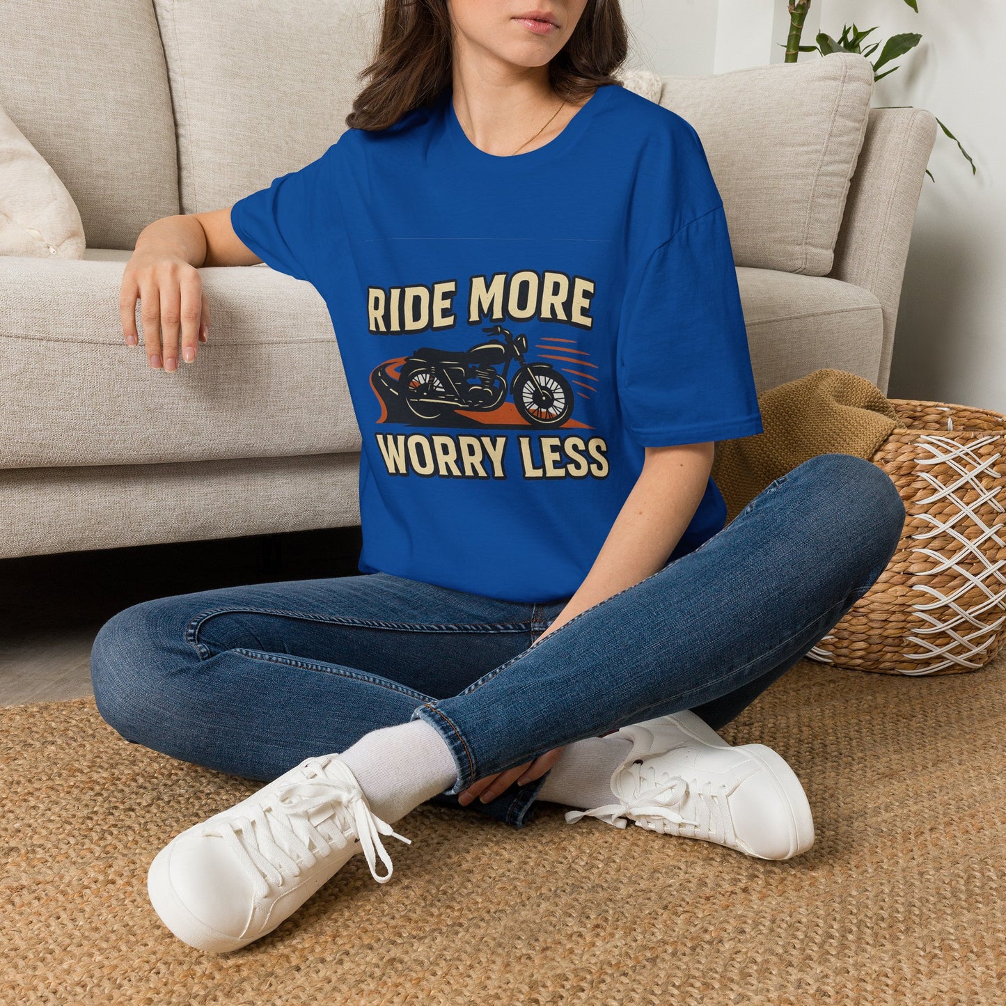 Ride More Worry Less T-Shirt