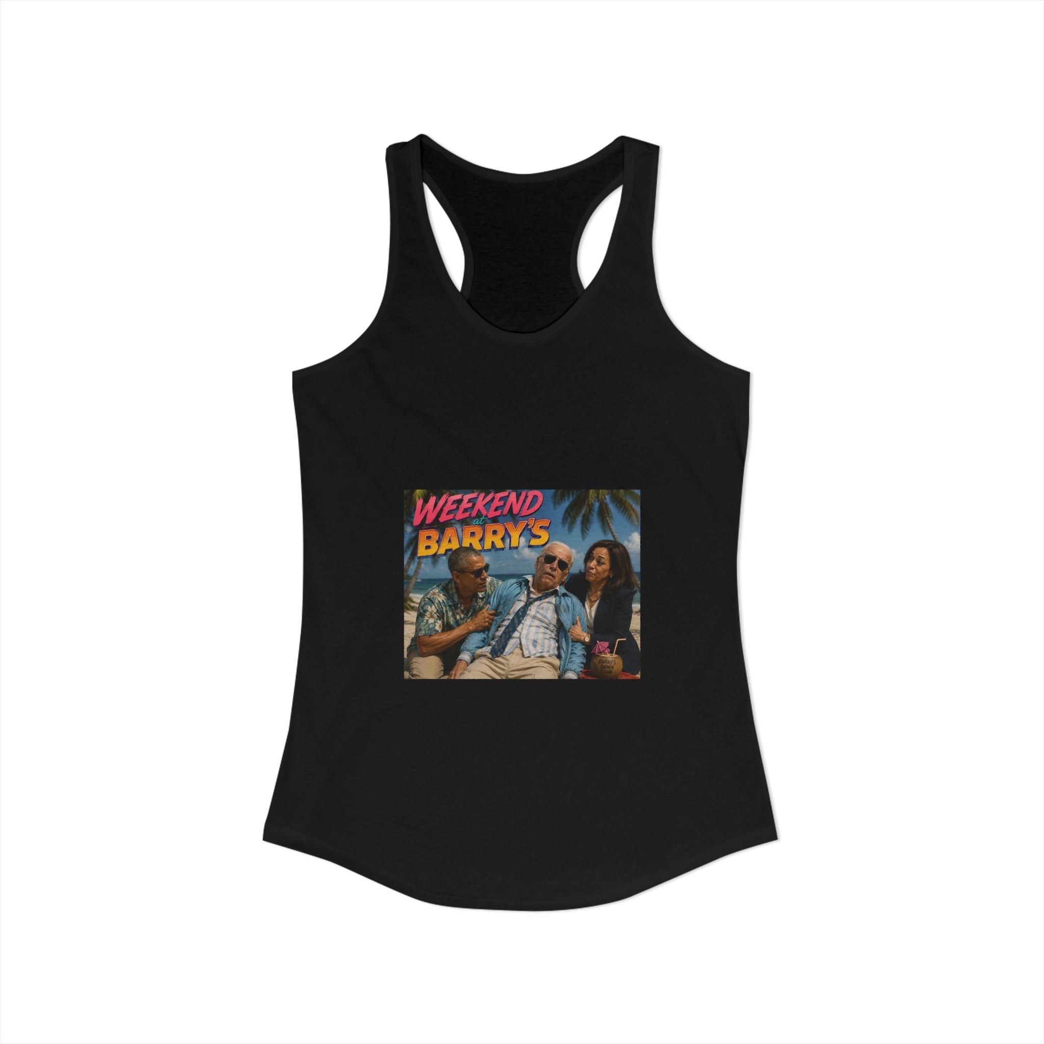 Weekend at Barrys Women's Racerback Tank
