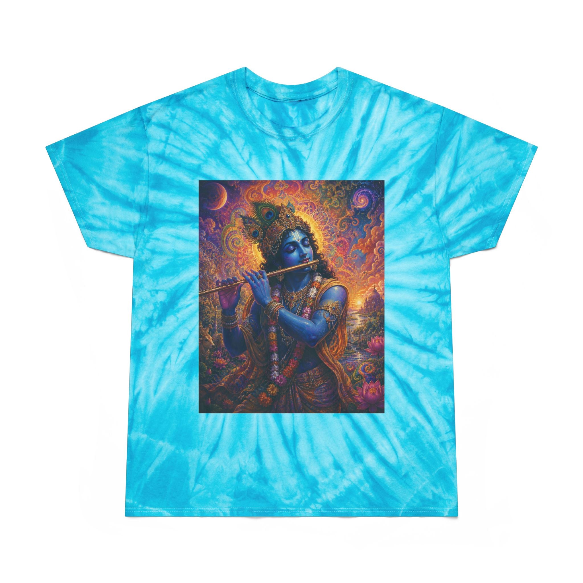 Divine Krishna Tie-Dye Cyclone Tee