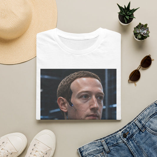 Zuckerberg Android T-Shirt - Political Parody Tee