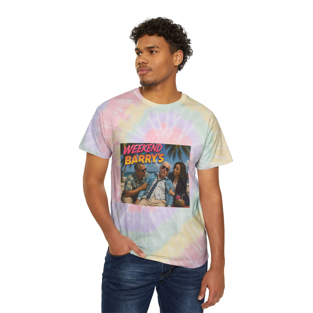 Weekend at Barrys Tie-Dye Spiral Tee