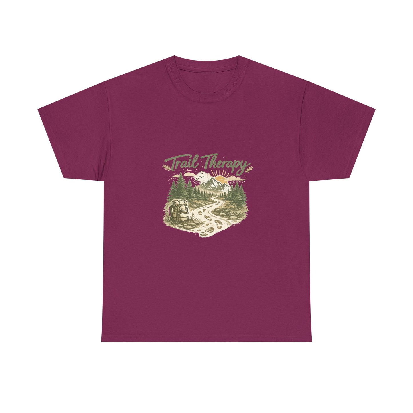 Trail Therapy Unisex Heavy Cotton Tee