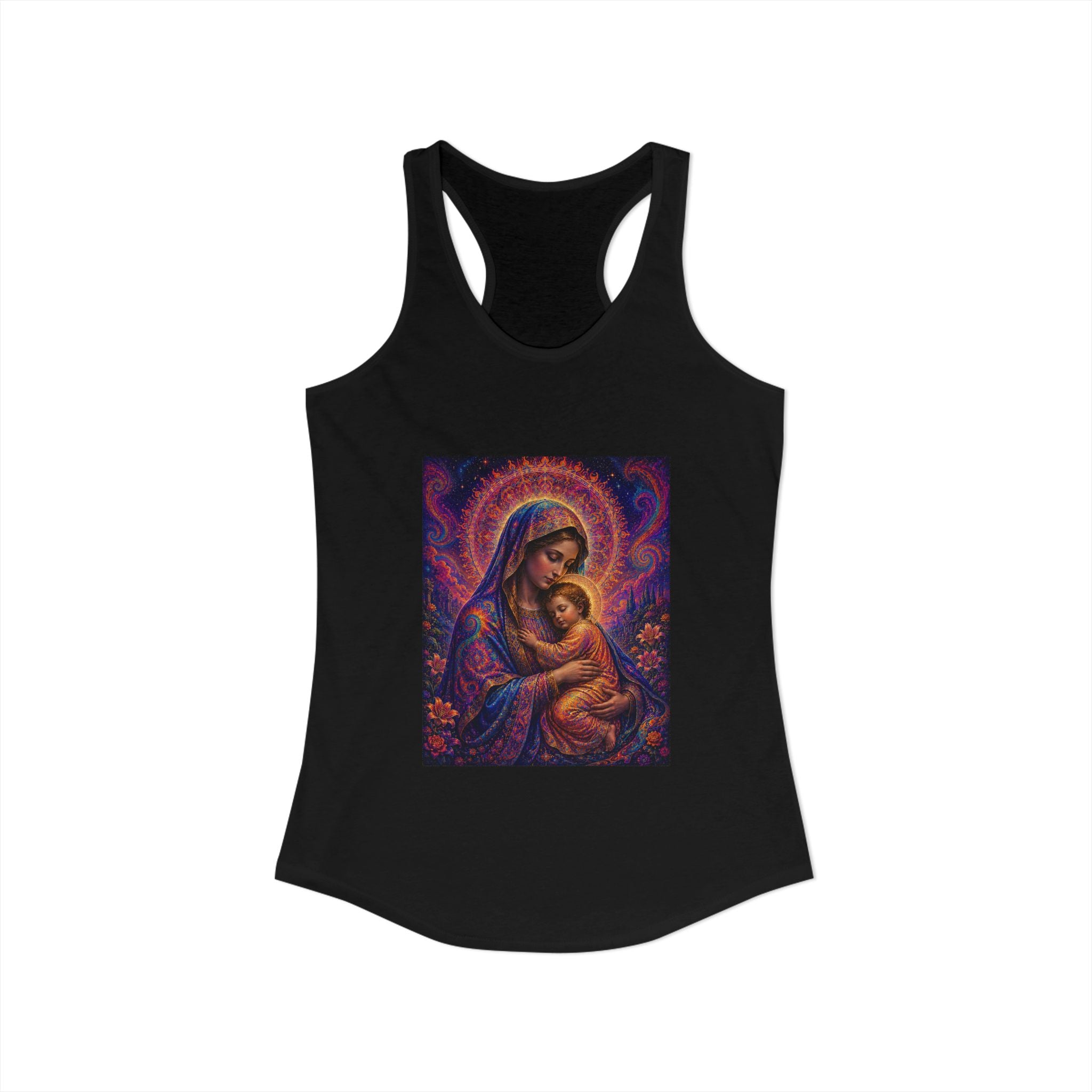 Divine Madonna Women's Racerback Tank