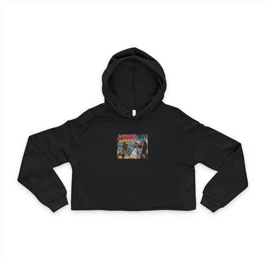 Weekend at Barrys Women's Crop Hoodie