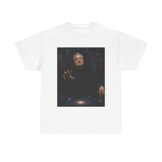 Soros Emperor Shirt - Dark Lord Parody T-Shirt - Political Sci-Fi Gift