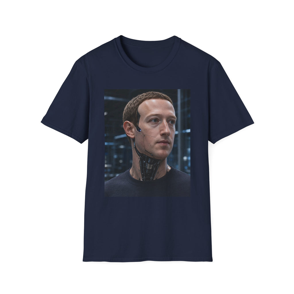 Zuckerberg Android T-Shirt - Political Parody Tee