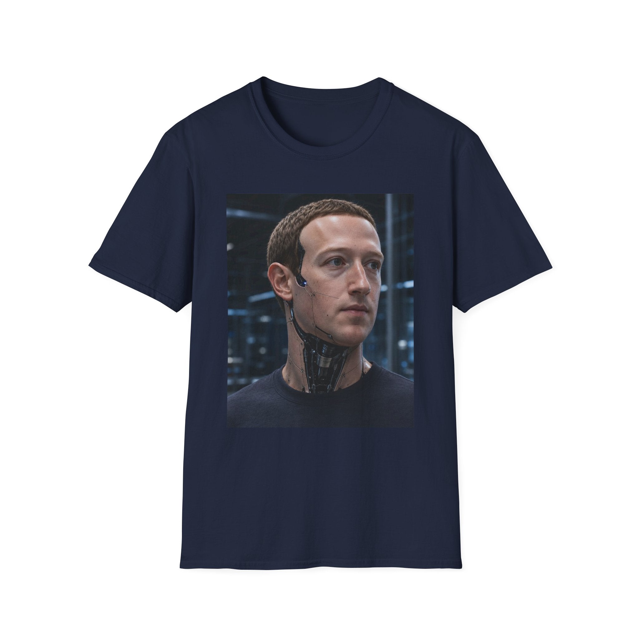 Zuckerberg Android T-Shirt - Political Parody Tee