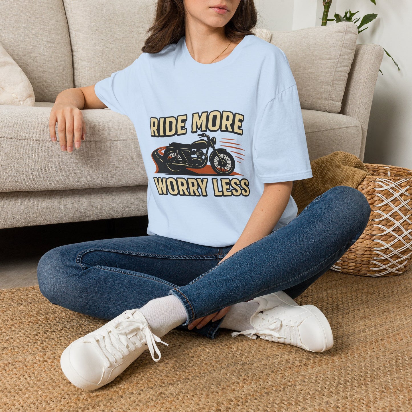 Ride More Worry Less T-Shirt