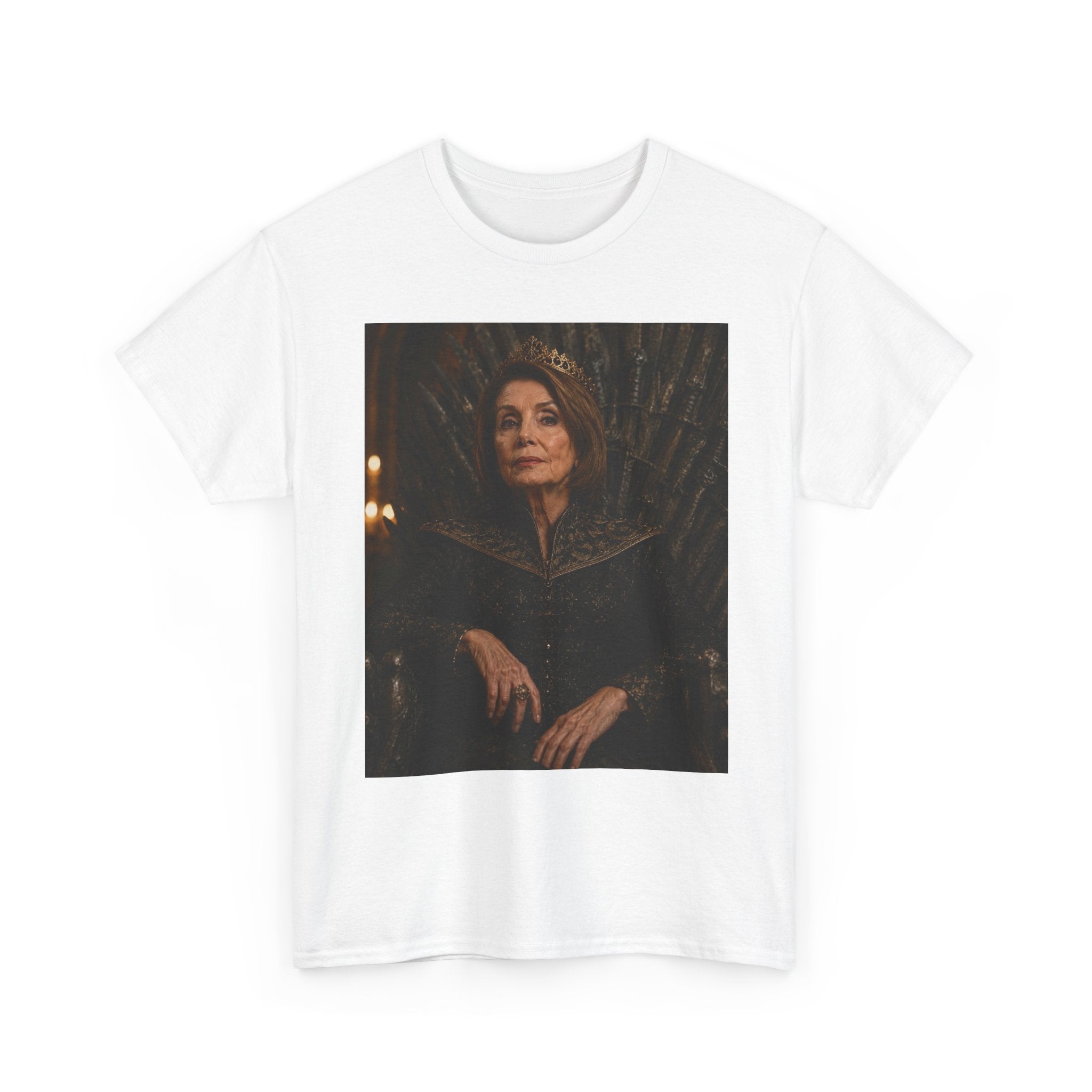 Pelosi Queen Shirt - Iron Throne Parody T-Shirt - Political Fantasy Gift