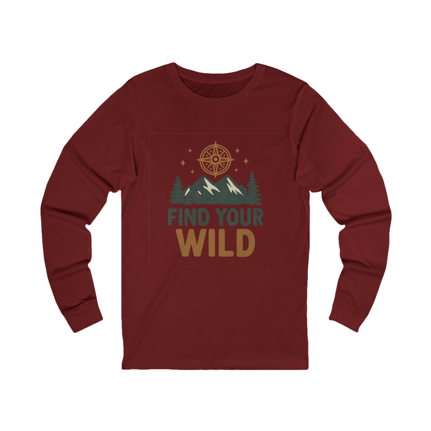 Find Your Wild Unisex Long Sleeve Tee